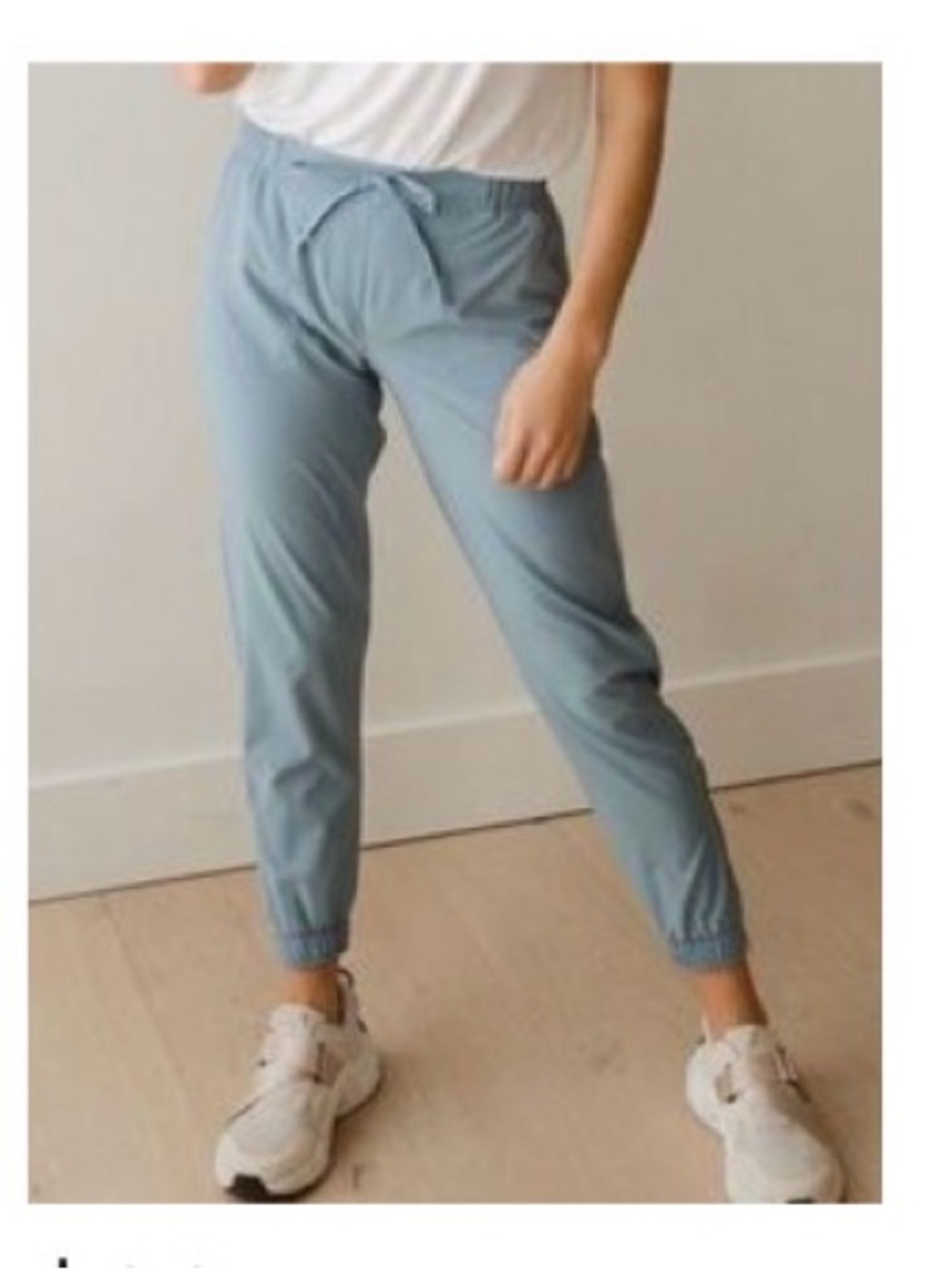 ALBION S Jetset Blue loungewear athleisure adjustable jogger easycare casual
